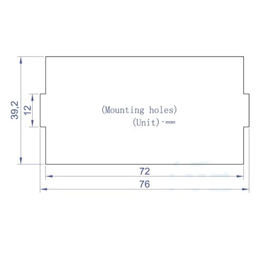 Ampèremètre AC 50A haute précision avec écran LCD rétroéclairé bleu - 6