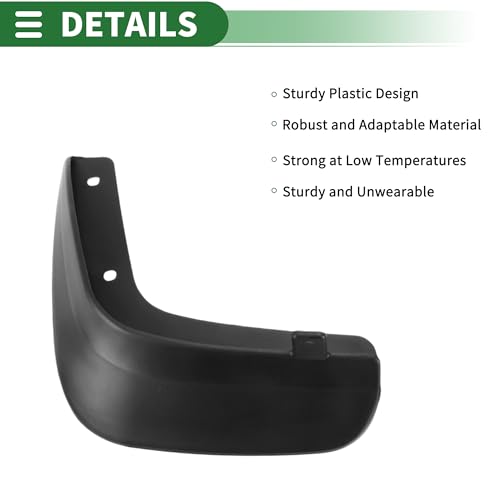 Image of Motoforti Mud Flaps Splash Guards Mud Guards for Chevrolet Lova 2006-2015 W /Mount Accessories
