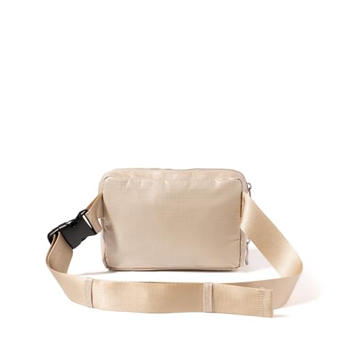 Image of Baggallini Modern Belt Bag 5x8 Travel Fanny Pack Sling Bag Waistpack w /RFID Card Holder Water-resistant Crossbody Bag