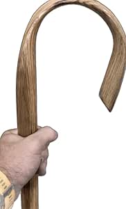 Amazon.com: Handcrafted Oak Shepherd’s Staff 60