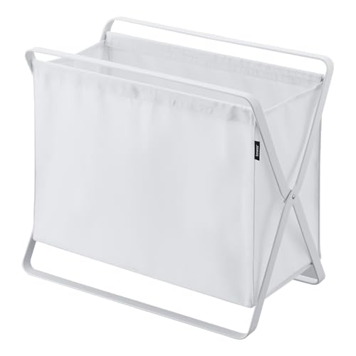 YAMAZAKI home Tower Storage Hamper White