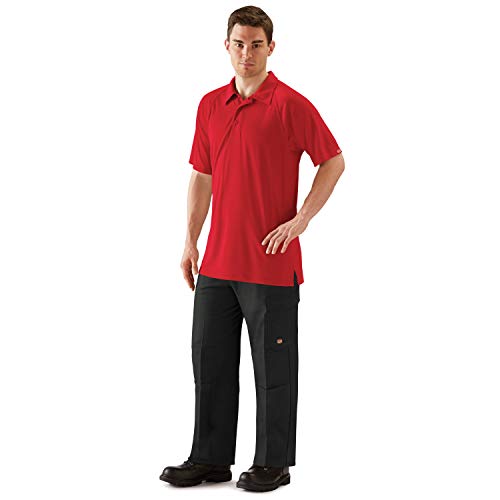 Red Kap Men's Shop Pant, Black, 34W X 32L #TOP2