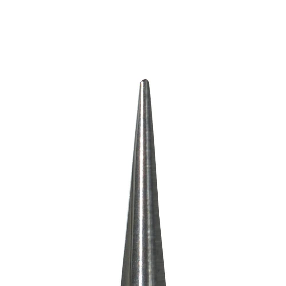 5 uds., 6mm x 80L, fresa cónica de punta de bola cónica, cortador de fresado CNC, herramienta de carburo sólido, broca de enrutador for carpintería(R0.25)