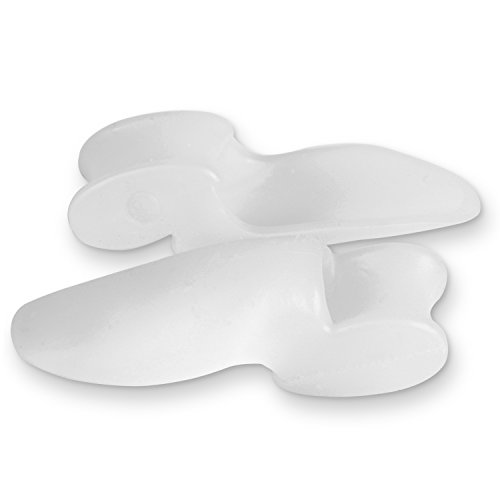 Silicone Bunion Corrector by Soles - Bunion Pad & Toe Spacer - Comfortable Soft Gel Toe Separator - One Size Fits All - Reduces Toe Pain and Foot Pain - Big Toe Straightener