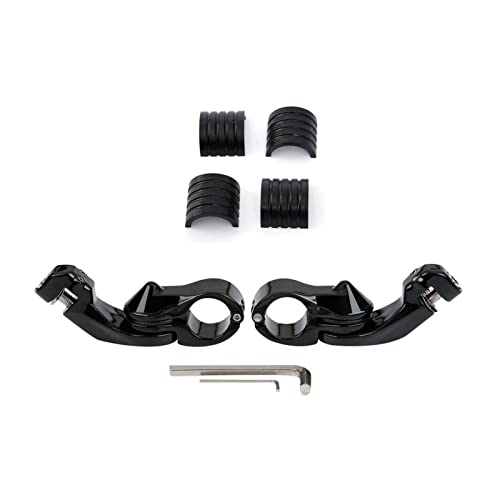 Pied de fixation pour moto 25 mm JIANWEI Yjw Store en alliage robuste