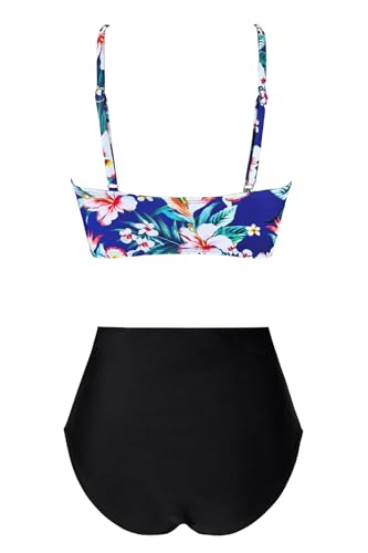 Image of Amy Babe Women's Twist Front Adjustable Straps Bathing Suit for Women