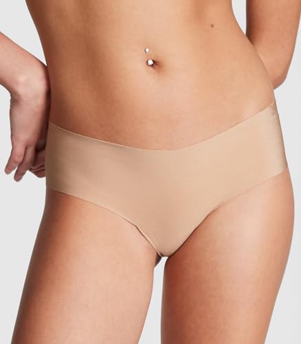 Victoria's Secret PINK Women's No Show Cheekster Underwear, Panties for Women, Spring Basic, (XL)2