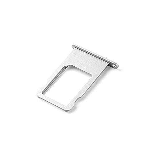 Ewparts SIM Card Tray Replacement for iPhone 6 Plus 5.5 Inch (Silver)