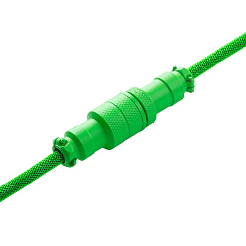 Câble USB de 1,5m avec connecteurs USB A et USB C coloris vert Cablemod