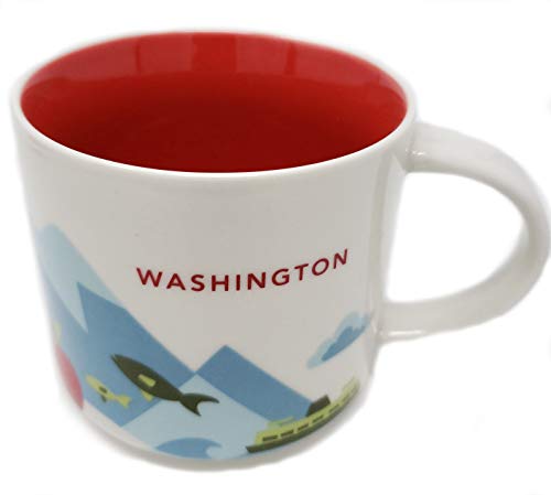 Taza Starbucks You Are Here Washington State 2015 miniatura 4
