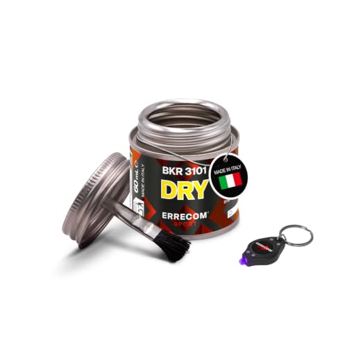Errecom 1000 Miglia BKR 3101-2 fl oz (60 mL) Can, Dry Lube Bike Chain, for Dry and Dusty Weather Conditions, Brush Included