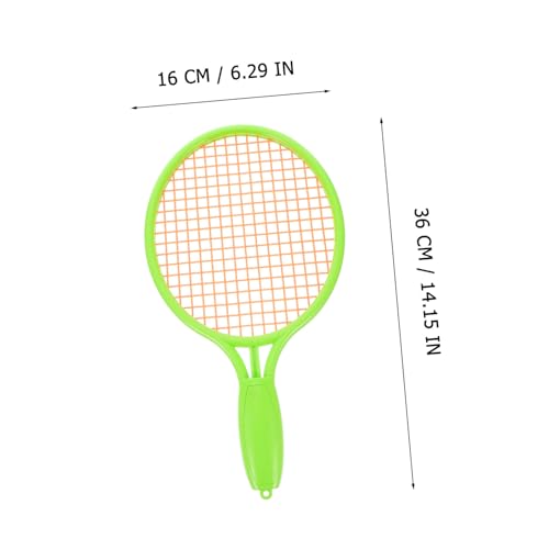 Raqueta de tenis ligera para niños color verde miniatura 2
