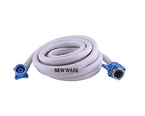 New Ware® Top Loading & Front Loading Fully Automatic Washing Machine Fill Inflow | Extension | Inlet Pipe Pvc Connector Inlet Washing Machine Inlet Hose Pipe Tube (White) (5 Meter) (B0CH6PBV29) Amazon Price History, Amazon Price Tracker