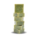 Pure Olive Oil Soap 6 Pcs 100% Natural Turkish Bar, Handmade, Cruelty-Free, Vegan, Moisturizing, Gentle on Skin and Hair, Suitable for Sensitive Skin, Eco-Friendly