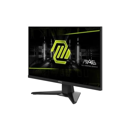 MSI MAG 244F Gaming-Monitor 60.5 cm (23.8"), schwarz, FullHD, Rapid-IPS, HDMI, DP, Free-Sync-Premium, Adaptive-Sync, 200Hz Panel (9S6-3BC41H-013)
