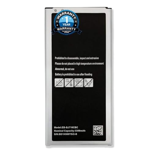 Image of THE BATTERY STORE Original EB-BJ710CBE Battery for Samsung Galaxy J7 SM-J710F 2016 Edition / On8 / J710 / J710F / J7108 / J7109 Battery with 1 Year Warranty****(PR2456)