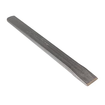 Mayhew Tools 34502 Flat Utility Chisel, 1-1/8" x 12" Carded, Shot Blast Finish