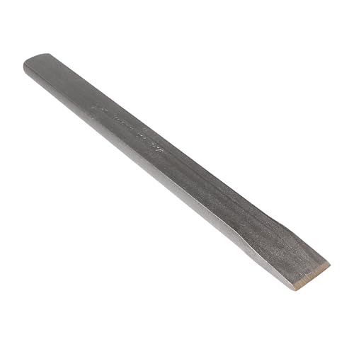 Image of Mayhew Tools 34502 Flat Utility Chisel, 1-1 /8 inch x 12 inch Carded, Shot Blast Finish