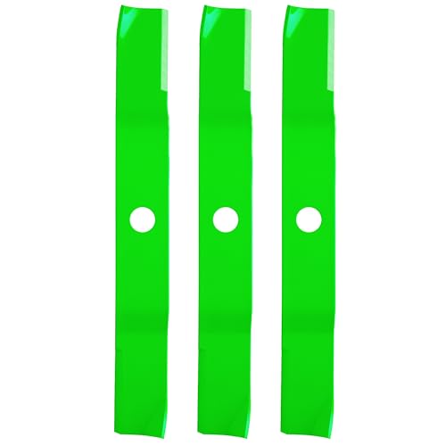 UIOWJC K5647-34340 Blades Replaces K5651-34340 Compatible with Ku bota ZD21 ZD25 ZD28 ZD321 ZD326 ZD331 ZG327 with 60 Decks 3 Pack