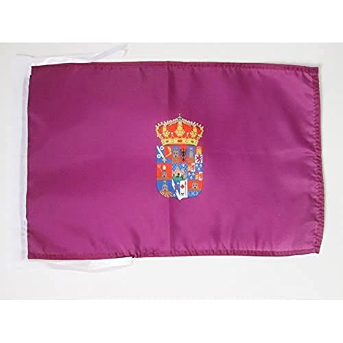 AZ FLAG, Province of Guadalajara Flag, 18'' x 12'', 100% Polyester Guadalajara Small Banner with Two Cords, Fade Resistant