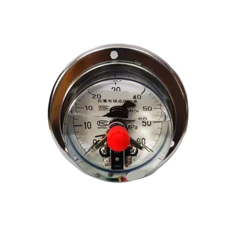 Manomètre de pression à contact électrique axial YTNXC-100ZT contre les vibrations