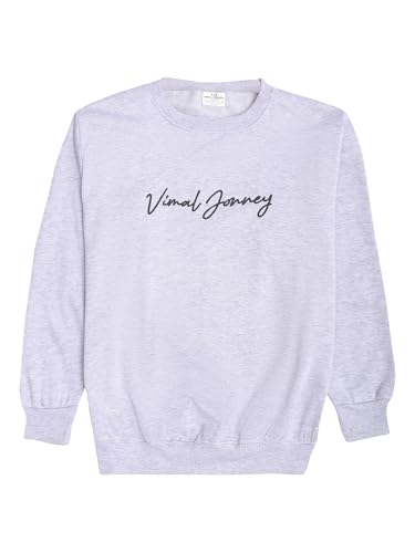 Image of Mack Jonney Fleece Regular Fit Printed Round Neck Sweatshirt for Men-MACK639320