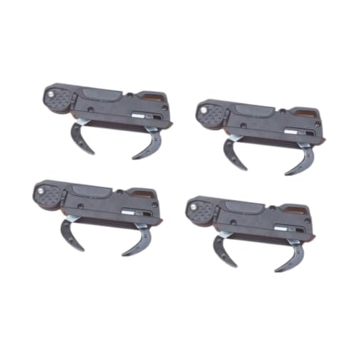 Abrazaderas de techo de alta resistencia para un montaje seguro y estable, pack de 4 piezas