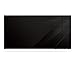 Ghent Manufacturing ARIASN84BK Aria 8 x 4 ft. Low Profile 0.25 in. Vertical Black Glassboard with 4 Markers & Eraser