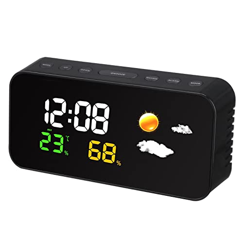 Best Digital Alarm Clocks With Hygrometer