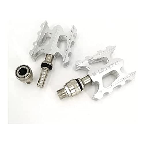 Quick Release Pedals For BROMPTON 316g Pair SILVER