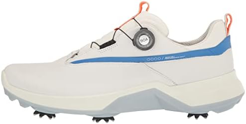 ECCO Men's Biom G5 BOA Gore-TEX Waterproof Golf Shoe, White/Regatta, 9-9.5 | Image 7