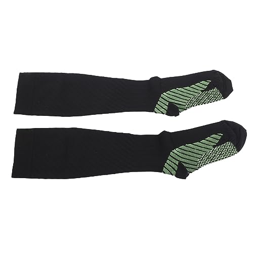 1 par de Meias de Tubo de Panturrilha, Meias de Compressão Esportiva Amplamente Utilizadas para Jogg