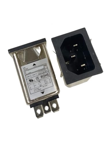 Filtre d'alimentation prise CA antibruit avec clip à ressort 6A CW1C-10A-T haute stabilité