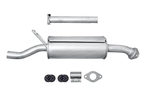 HELLA 8LC 366 023-901 Mittelschalldämpfer - Easy2Fit® Kit - mitte - zweiteilig - Set mit Anbauteilen