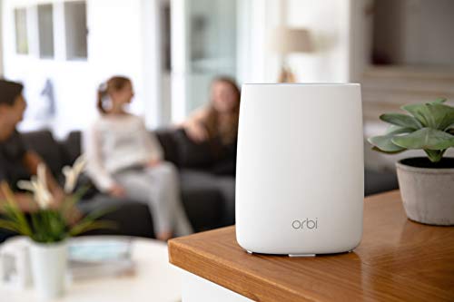 Orbi Whole Home Mesh WiFi System protegge dalle minacce informatiche (RBK53S) | Router con 2 estensori satellitari | Copertura fino a 25 più dispositivi | MESH AC3000 (fino a 3 Gbps) - Powerline - Immagine 4