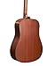 Martin D-X2E Dreadnought Acoustic-electric Guitar - Figured Mahogany Pattern