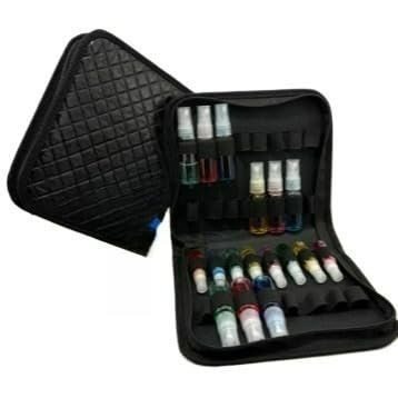 Maleta para Amostras de Perfume 20 a 52 Frascos 4-30ml(32 Frascos 15 a 25ml)