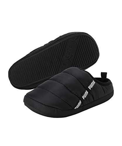 PUMA PUMA Unisex Scuff Sneaker, Black White, 7 UK