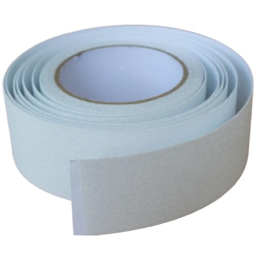 Image of Anti Slip Tape 2 Inch Wide, Waterproof Grip Adhesive Tape, Heavy Duty High Traction Friction for Indoor /Outdoor Steps (33 Ft /Clear).