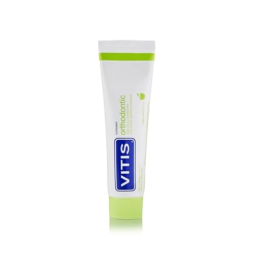 VITIS® Orthodontic Dentifricio - Igiene Orale Quotidiana per Portatori di Apparecchi Ortodontici, 100ml