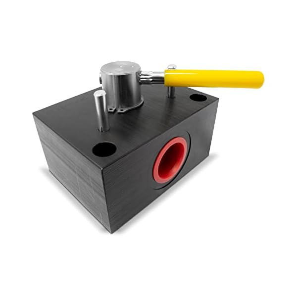 Hydraulic Rotary Selector Diverter Valve, 3 Way, 40 GPM, 5000 PSI, 12