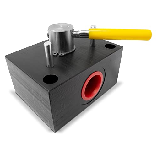 Hydraulic Rotary Selector Diverter Valve, 3 Way, 40 GPM, 5000 PSI, 12