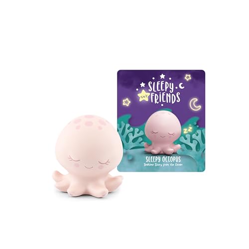 Image of Tonies Sleepy Friends: Bedtime Story from The Ocean Audio Toy Figurine Featuring Sleepy Octopus