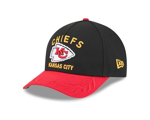 Casquette New Era 9Forty M-Crown Cap NFL 2025 Draft Kansas City Chiefs d'allure sport