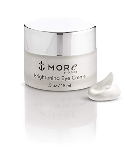 MORe di Croatia Eye Cream - Dubrovnik Gold Anti Aging Eye Cream for Wrinkles and Fine Lines, Reduce Puffiness and Dark Circles, Hyaluronic Acid and Immortelle 15ml
