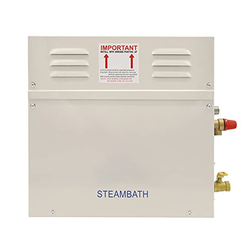 Generador de vapor para sauna, 6kw Generador de vapor de vapor de vapor de vapor original Generador de ducha de baño de vapor residencial de fábrica for calefacción de espacio adecuado Para ducha en c