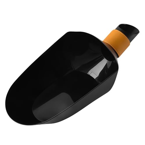 FYDNコーヒー豆スクープ ベーキング調理済み豆スクープ容量1kg/2kg ABSプラスチックコーヒー豆計量スプーン斜めデザイン多機能レザーグリップ多目的 (タイプG)