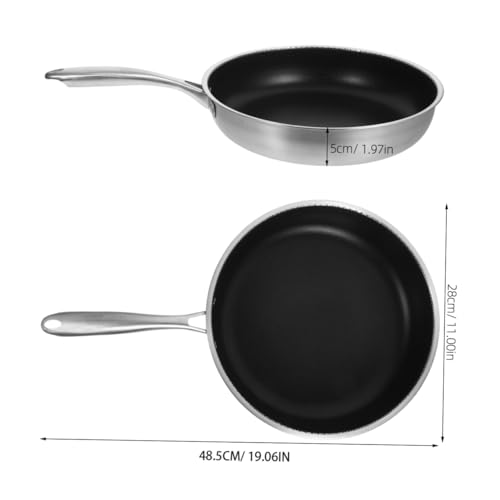 Compatible Cuisson Induction la Poêle Inox 30 Cm Antiadhésive idéale - 8