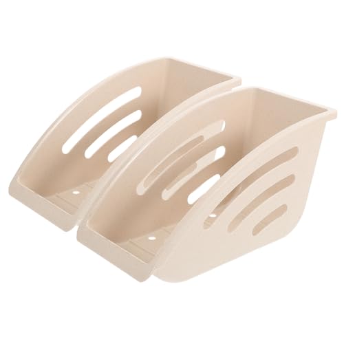 DECHOUS 2pcs Vertical Plate Holders Over The Sink Rack Kitchen Dish Draining Rack