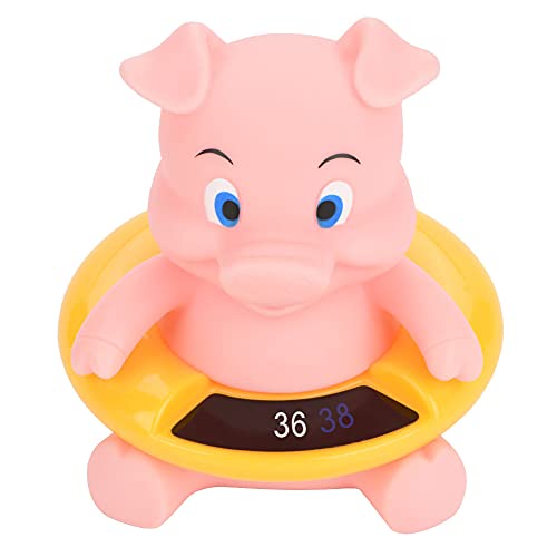 Termômetro de água para Banho de bebê Com Display LED, Termômetro de Tempo de bebê, Temperatura da á